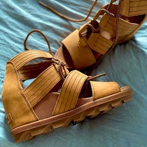 New without tags. Sorel Sandals size 8  just in time for festival season.